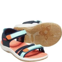 KEEN Little Kids' Verano Sandals - Black Iris/Blue Tint -Fashion Shoes Store KE1024824 3