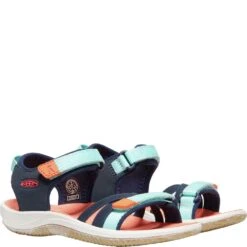 KEEN Little Kids' Verano Sandals - Black Iris/Blue Tint -Fashion Shoes Store KE1024824 4