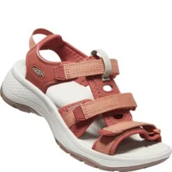 KEEN Women's Astoria West Open Toe Sandals - Redwood/Pheasant -Fashion Shoes Store KE1024869 3