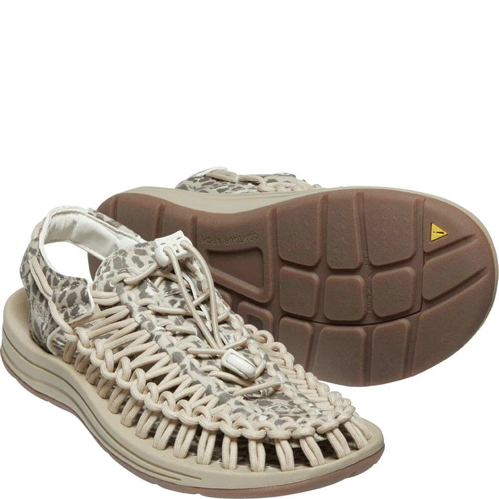 KEEN Women's Uneek Sandals - Chestnut/Safari 5 KEEN Women's Uneek Sandals - Chestnut/Safari - Image 3