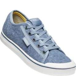 KEEN Women's Elsa Lite Felt Sneakers - Blue Felt/Vapor -Fashion Shoes Store KE1025423 5