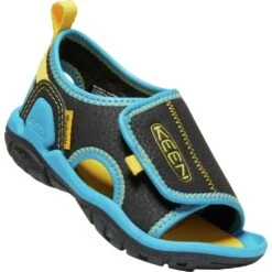 KEEN Toddlers Knotch River Open-Toe Sandals - Black/Blue -Fashion Shoes Store KE1025665 2