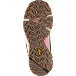 KEEN Women's Wasatch Crest Vent Hiking Shoes - Olive Drab/Pink Icing