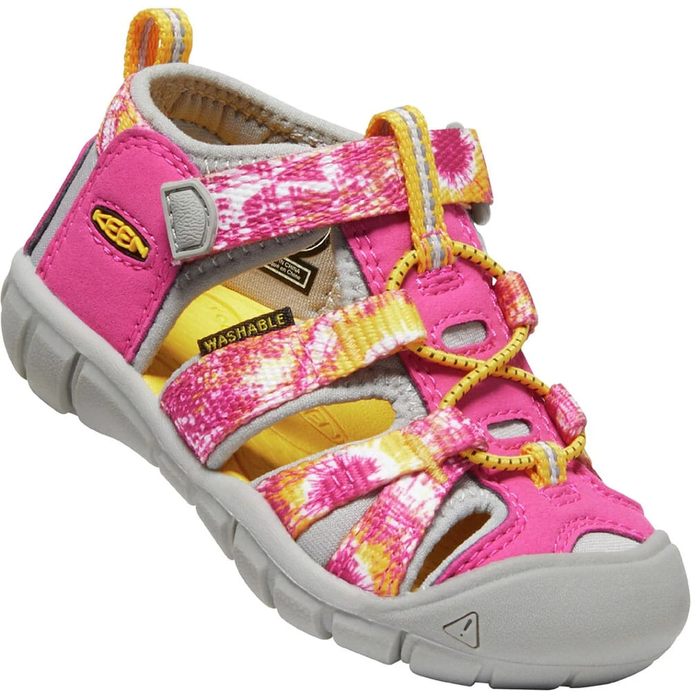 KEEN Toddler Seacamp II CNX Casual Shoes - Multi/Keen Yellow 5 KEEN Toddler Seacamp II CNX Casual Shoes - Multi/Keen Yellow - Image 3