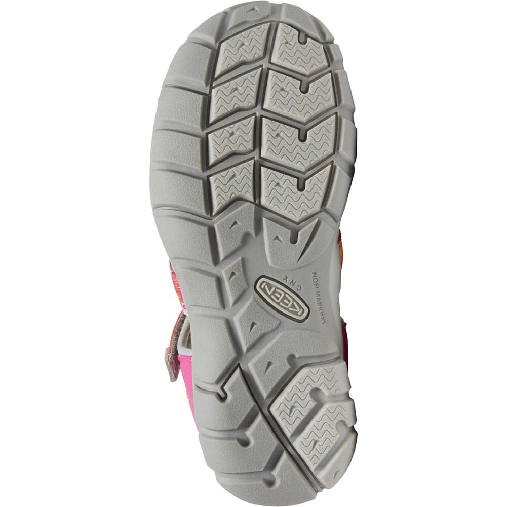 KEEN Big Kid's Seacamp II CNX Sandals - Multi/Keen Yellow 3 KEEN Big Kid's Seacamp II CNX Sandals - Multi/Keen Yellow