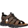 KEEN Men's Daytona II Sandals - Bison/Black -Fashion Shoes Store KE1027340