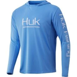 HUK Men's Icon X Hoodie - Carolina Blue (Instore Only) -Fashion Shoes Store KHH1200139 420 2