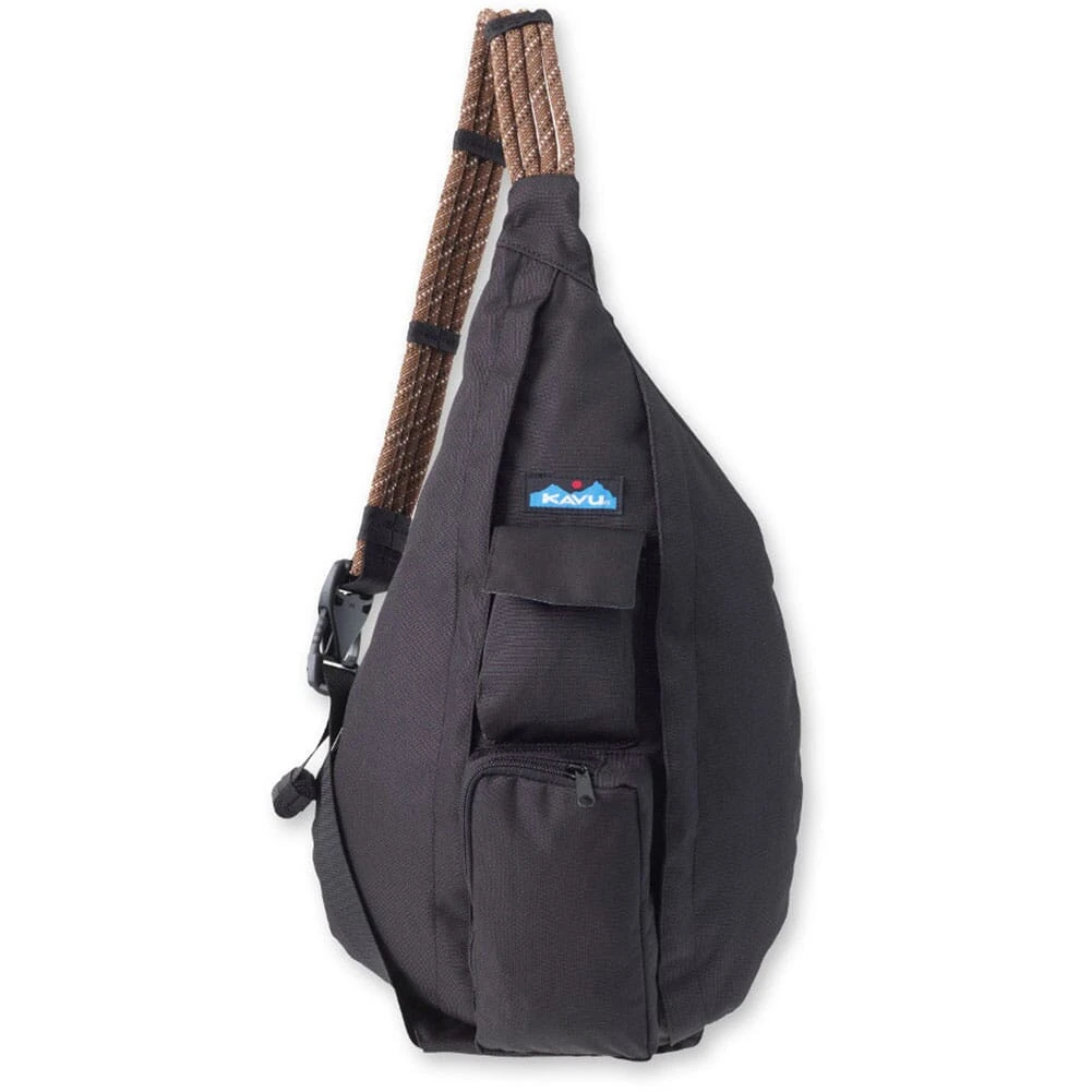 Kavu Women's Rope Sling Bag - Jet Black 3 Kavu Women's Rope Sling Bag - Jet Black
