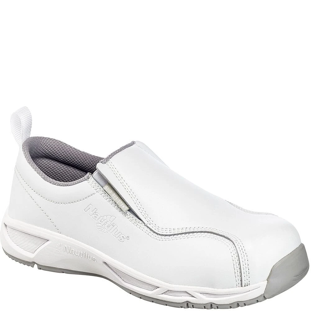 Nautilus Men's ESD Safety Shoes - White 3 Nautilus Men's ESD Safety Shoes - White
