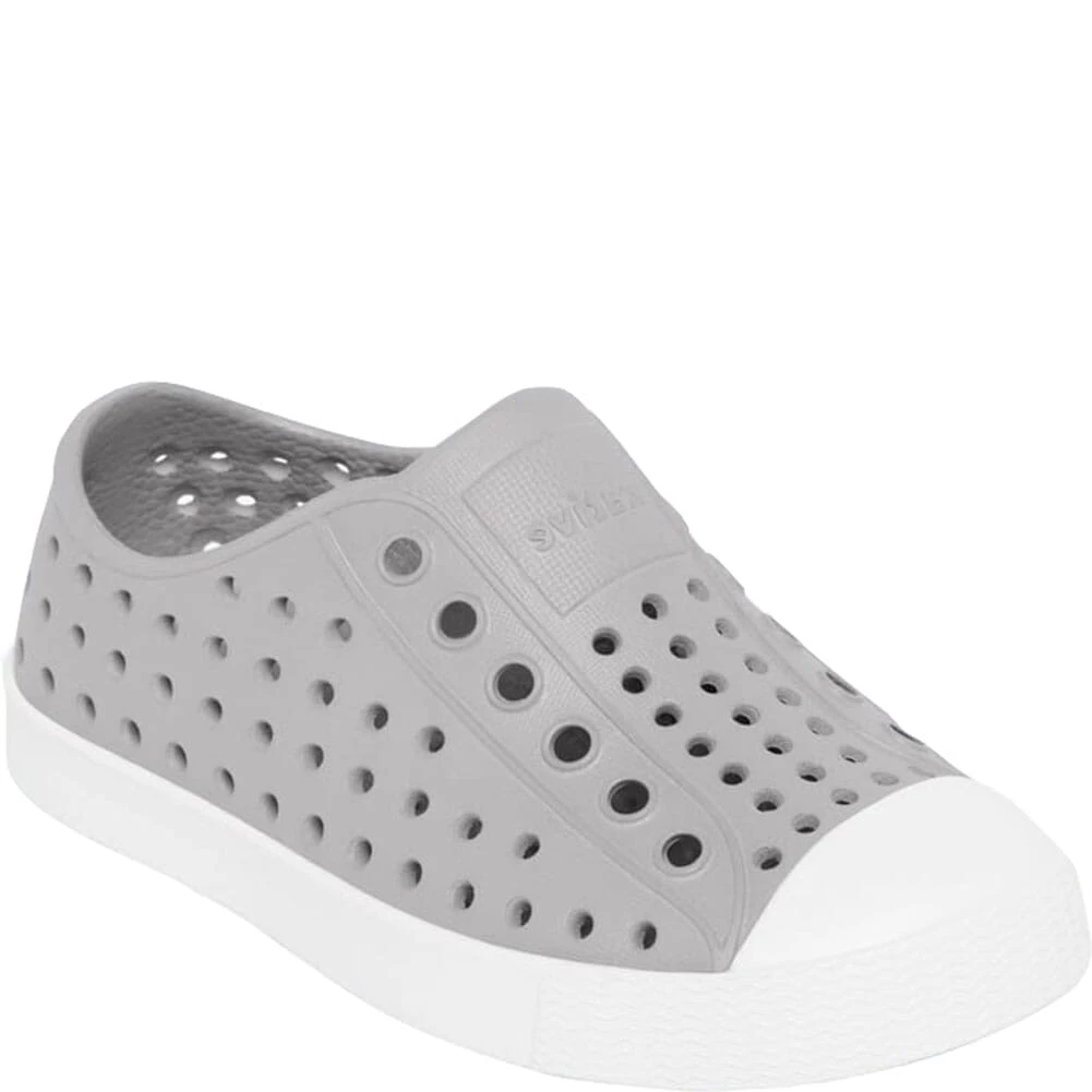 Native Kid's Jefferson Junior Casual Shoes - Pigeon Grey 3 Native Kid's Jefferson Junior Casual Shoes - Pigeon Grey