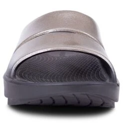 OOFOS Women's OOAHH Luxe Slide - Latte 10 OOFOS Women's OOAHH Luxe Slide - Latte -Fashion Shoes Store OF1101 LATTE 2