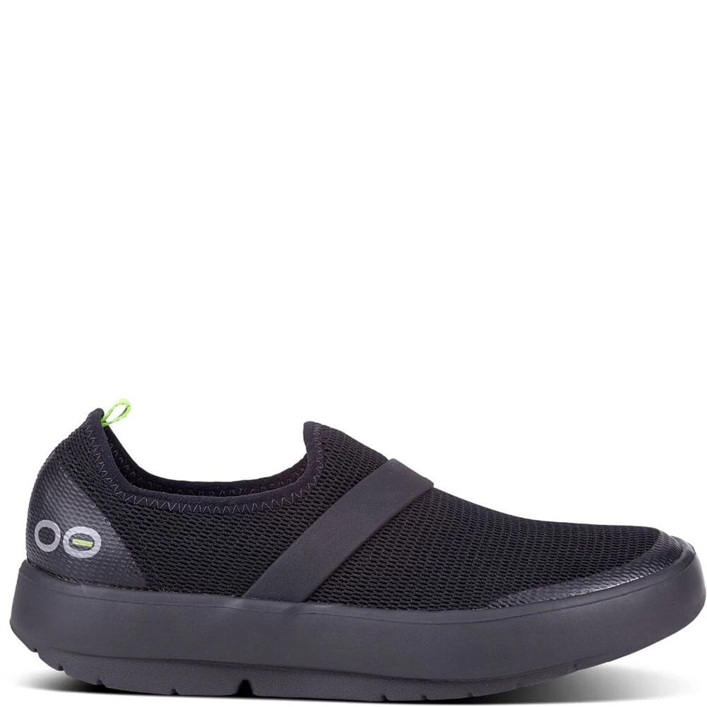 OOFOS Women's OOMG Casual Shoes - Black 4 OOFOS Women's OOMG Casual Shoes - Black - Image 2