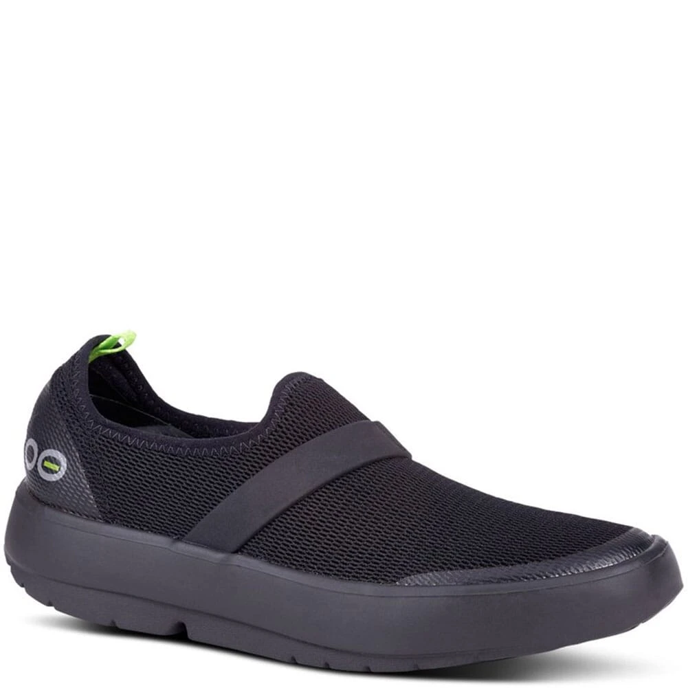 OOFOS Women's OOMG Casual Shoes - Black 8 OOFOS Women's OOMG Casual Shoes - Black - Image 6