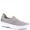 OOFOS Women's OOMG Casual Shoes - White/Gray 2 OOFOS Women's OOMG Casual Shoes - White/Gray -Fashion Shoes Store OF5070 WHTGRY