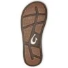 OluKai Men's Tuahine Flip Flops - Toffee -Fashion Shoes Store OK10465 3333