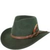 Outback Men's Collingsworth Australian Wool Hat - Moss -Fashion Shoes Store OU1321 MOSS