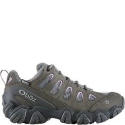 Oboz Footwear OBOZ Women's Sawtooth II Low WP Hiking Shoes - Pastel Lilac 10 Oboz Footwear OBOZ Women's Sawtooth II Low WP Hiking Shoes - Pastel Lilac -Fashion Shoes Store OZ23402 PLLC 2