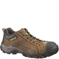 Caterpillar Men's Argon CT Safety Shoes - Dark Brown