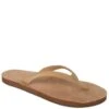 Rainbow Women's Premier Leather Flip Flops - Brown