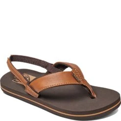 Reef Kid's Little Twinpin III Sandals - Brown -Fashion Shoes Store RF005176 BRO 3