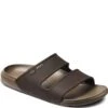 Reef Men's Oasis Double Up Slides - Brown/Tan 1 Reef Men's Oasis Double Up Slides - Brown/Tan -Fashion Shoes Store RFCJ0348