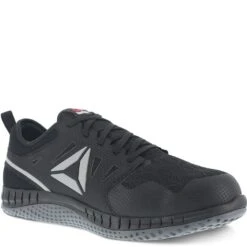Reebok Women's ZPrint Safety Shoes - Black/Dark Grey
