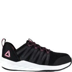 Reebok Women's Astroride Safety Shoes - Black/Pink -Fashion Shoes Store RKRB307 2