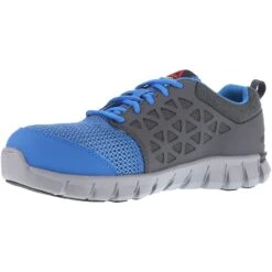 Reebok Men's Sublite Safety Shoes - Blue/Grey -Fashion Shoes Store RKRB4040 2