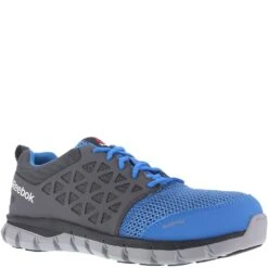 Reebok Men's Sublite Safety Shoes - Blue/Grey -Fashion Shoes Store RKRB4040 3