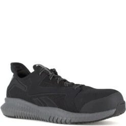 Reebok Men's Flexagon 3.0 Safety Shoes - Black/Grey -Fashion Shoes Store RKRB4064 2