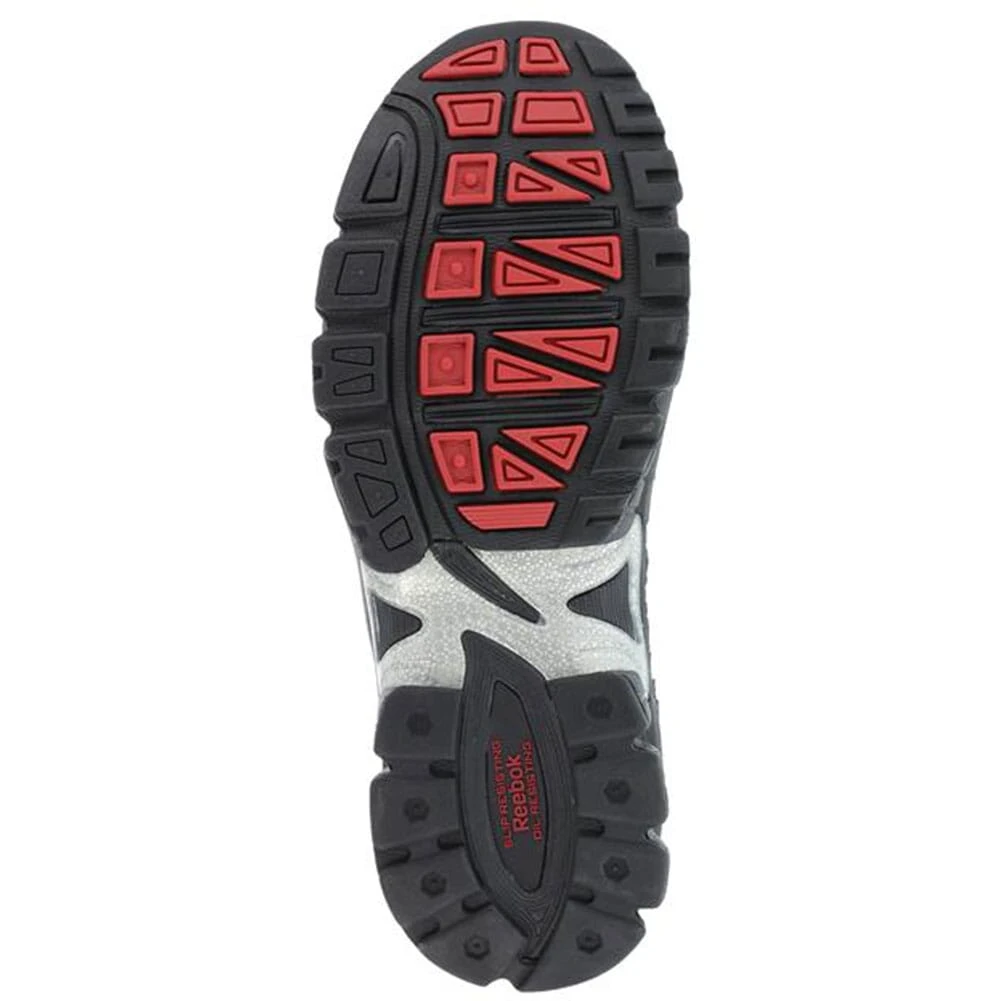 Reebok Women's Cross Trainer Safety Shoes - Black/Silver 3 Reebok Women's Cross Trainer Safety Shoes - Black/Silver