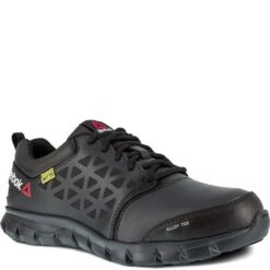 Reebok Women's Sublite Metatarsal Guard Safety Slip On - Black -Fashion Shoes Store RKRB460 3