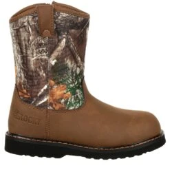 Rocky Big Kids' Lil Outdoor Ropers - Camo/Brown -Fashion Shoes Store RYRKS0358Y 2
