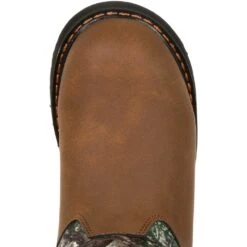 Rocky Big Kids' Lil Outdoor Ropers - Camo/Brown -Fashion Shoes Store RYRKS0358Y 3