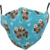 Socksmith Unisex Knitty Gritty Face Mask - Otter Blue
