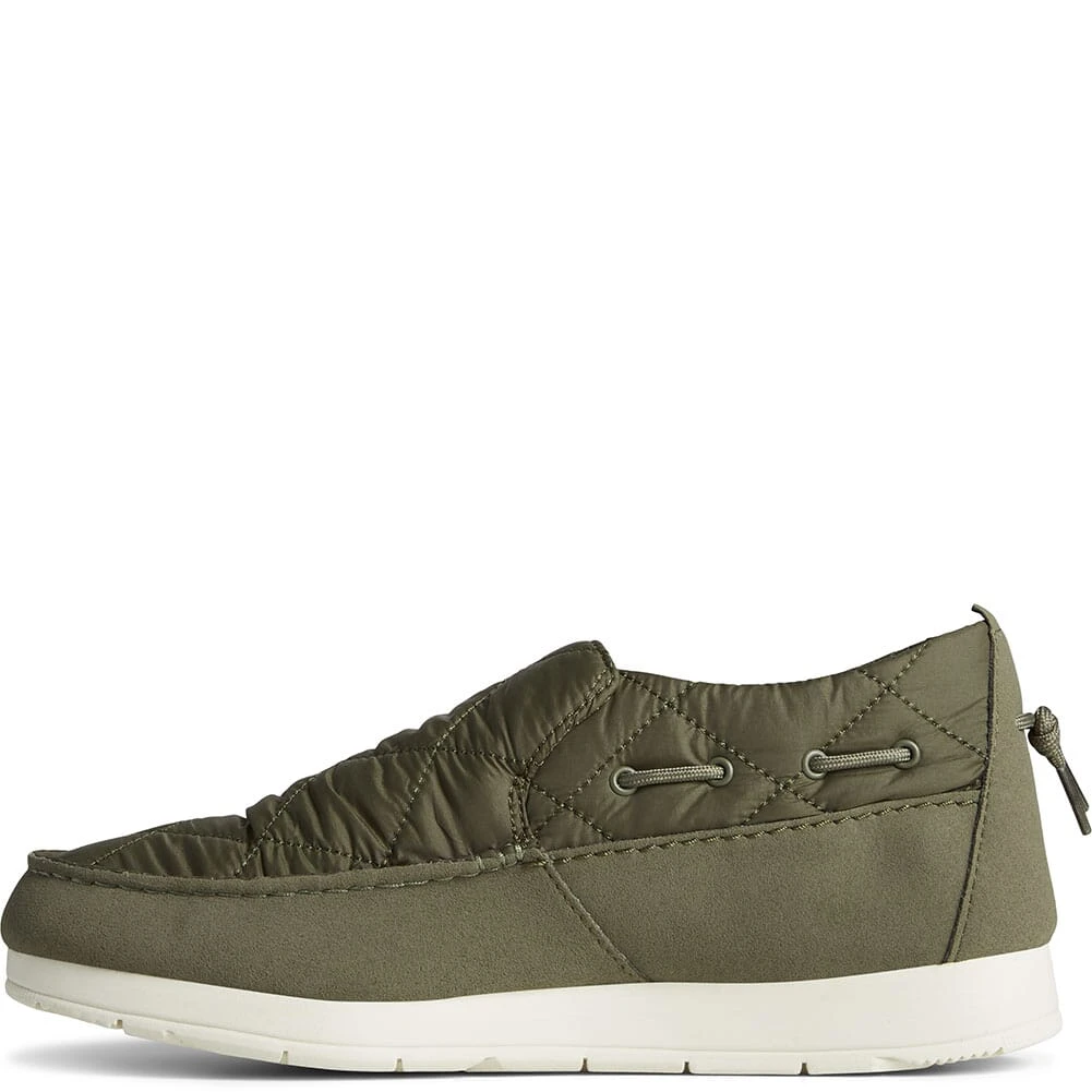Sperry Men's Moc-Sider Casual Shoes - Olive 4 Sperry Men's Moc-Sider Casual Shoes - Olive - Image 2