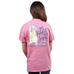 Simply Southern Women's T-Shirt - Flamingo