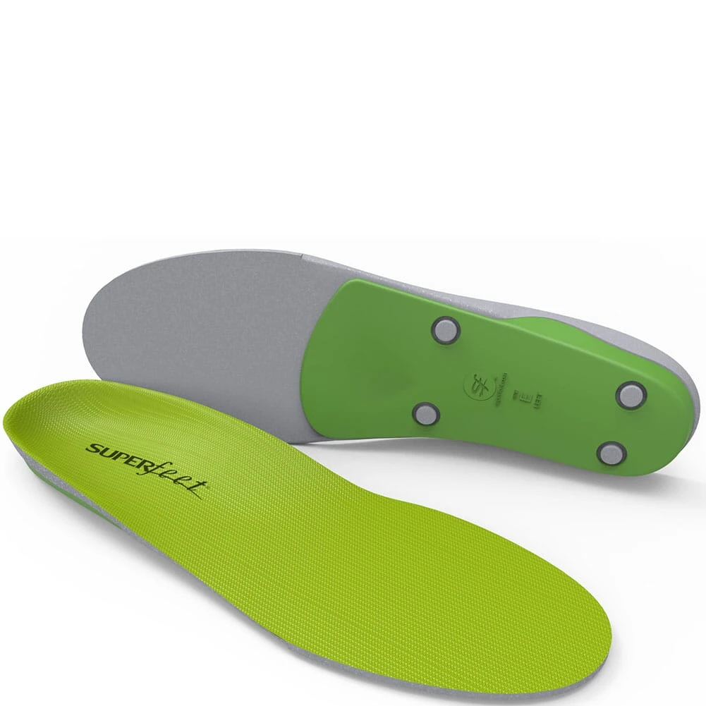 Superfeet Men's C - 5.5-7 Wide Insoles - Green 3 Superfeet Men's C - 5.5-7 Wide Insoles - Green