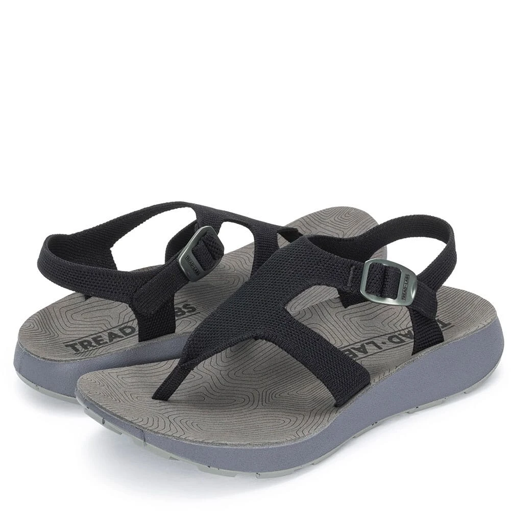 Tread Labs Men's Albion Sandals - Black 9 Tread Labs Men's Albion Sandals - Black - Image 7