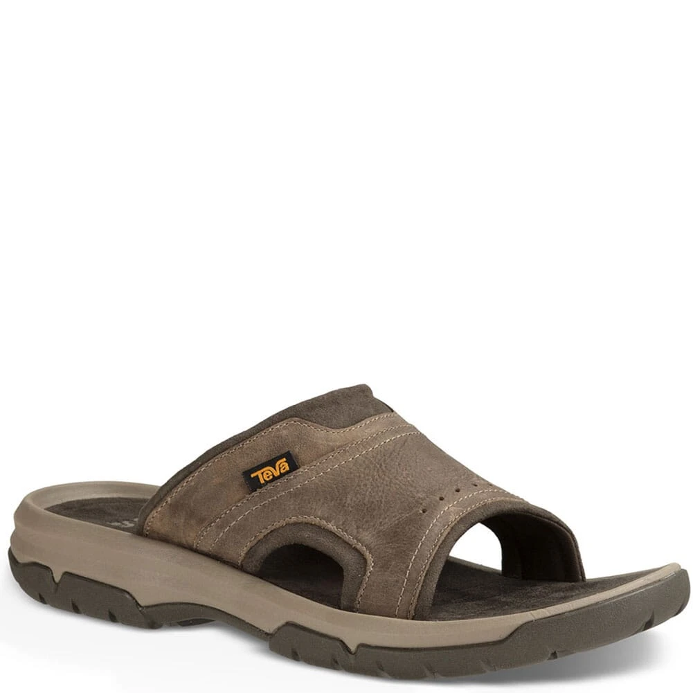 Teva Men Langdon Slide Sandals - Walnut 4 Teva Men Langdon Slide Sandals - Walnut - Image 2