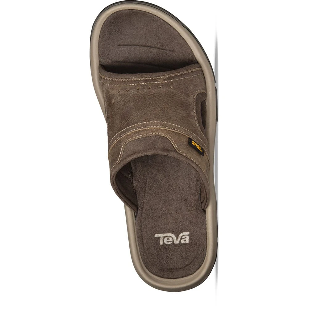 Teva Men Langdon Slide Sandals - Walnut 3 Teva Men Langdon Slide Sandals - Walnut