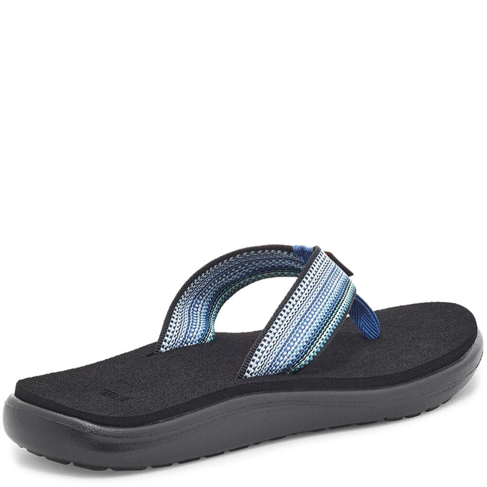 Teva Women's Voya Flip Flop - Antiguous Blue 5 Teva Women's Voya Flip Flop - Antiguous Blue - Image 3