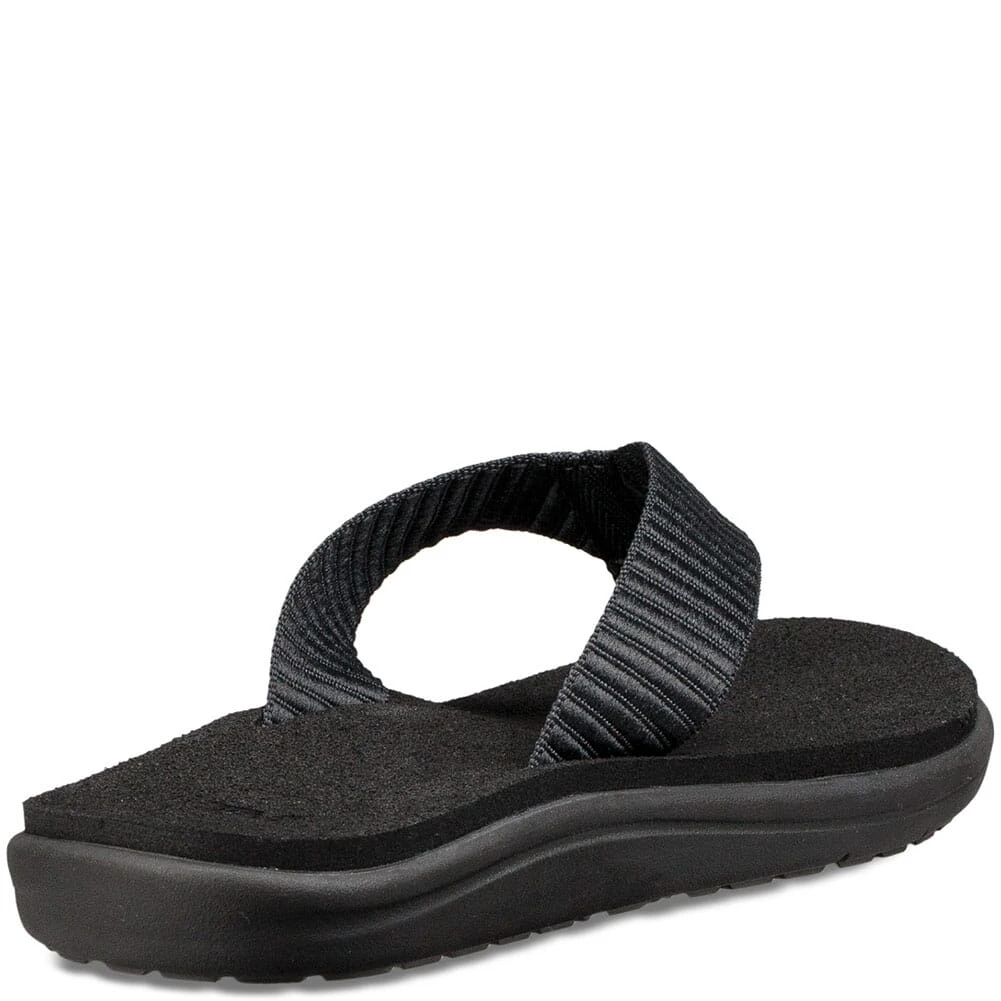 Teva Women's Voya Flip Flop - Bar Street Black 4 Teva Women's Voya Flip Flop - Bar Street Black - Image 2