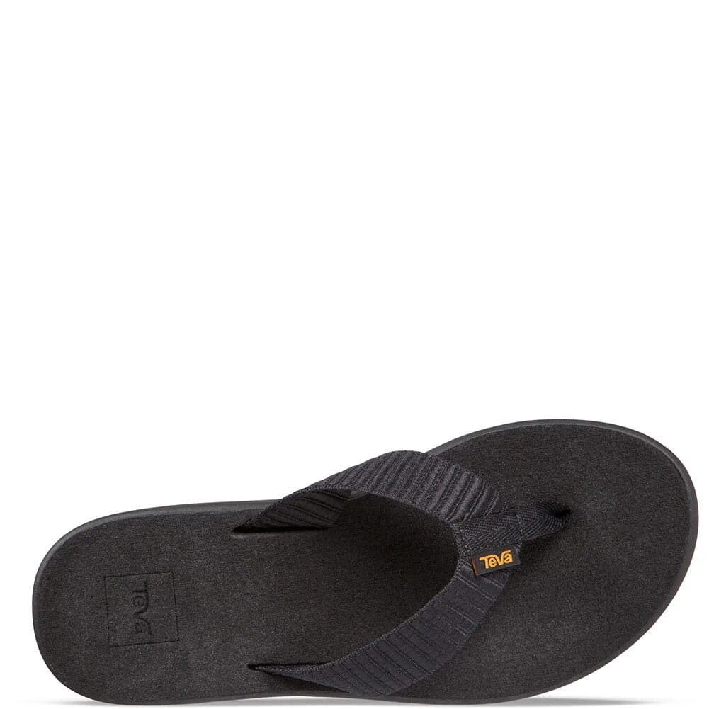 Teva Women's Voya Flip Flop - Bar Street Black 5 Teva Women's Voya Flip Flop - Bar Street Black - Image 3