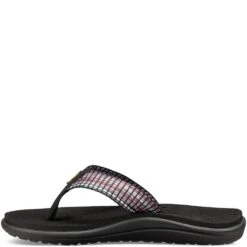 Teva Women's Voya Flip Flop - Bar Street Multi Black