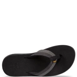 Teva Men's Voya Flip Flop - Vori Black Gray 8 Teva Men's Voya Flip Flop - Vori Black Gray -Fashion Shoes Store TV1019050 VBGR 2