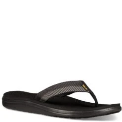 Teva Men's Voya Flip Flop - Vori Black Gray 9 Teva Men's Voya Flip Flop - Vori Black Gray -Fashion Shoes Store TV1019050 VBGR 3