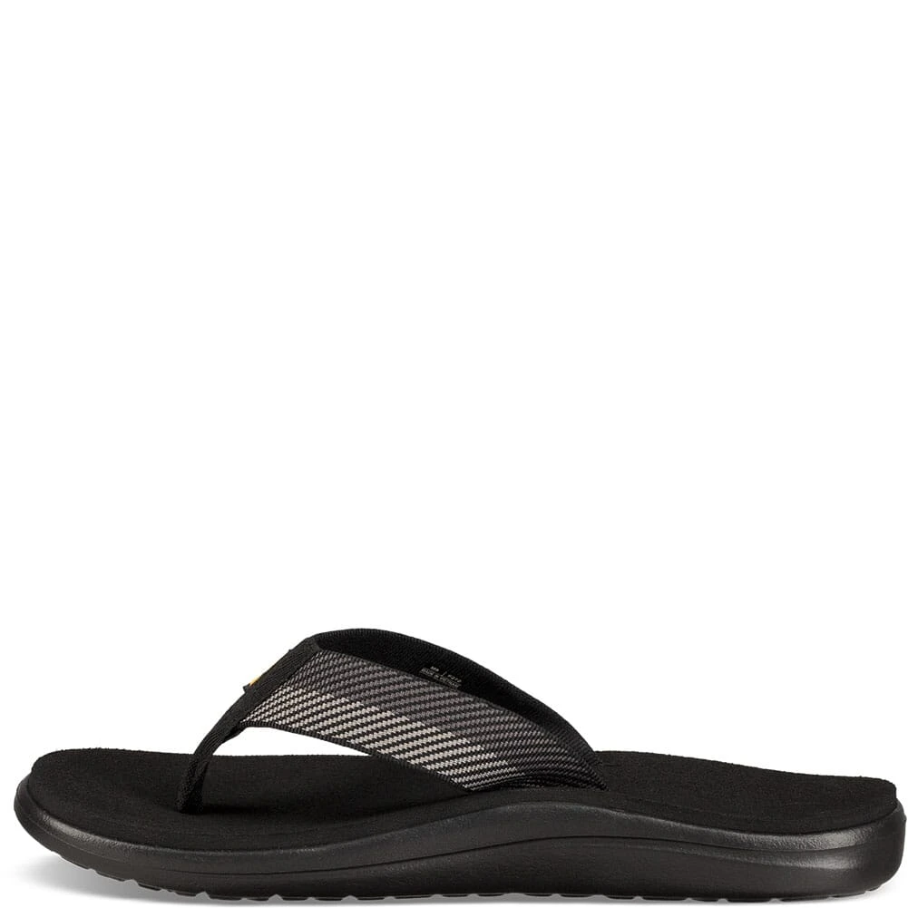 Teva Men's Voya Flip Flop - Vori Black Gray 3 Teva Men's Voya Flip Flop - Vori Black Gray