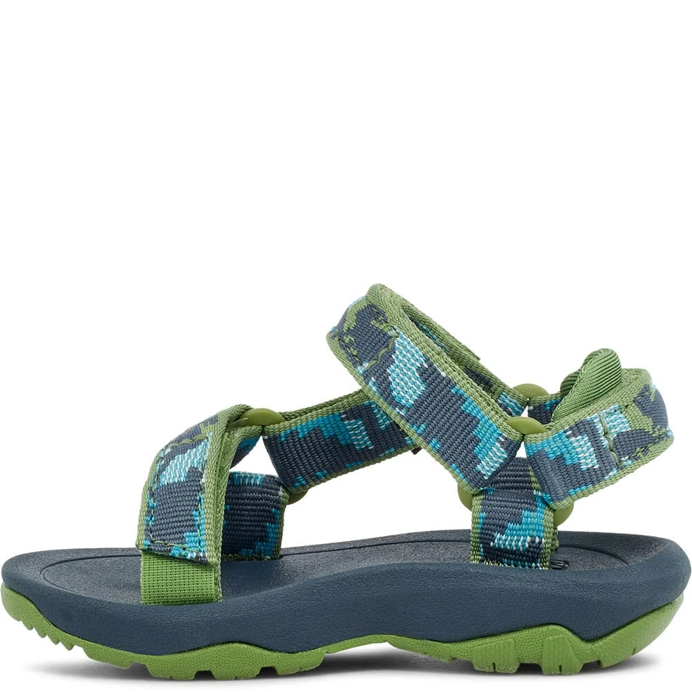 Teva Toddler Hurricane XLT 2 Sandals - Dino Green 4 Teva Toddler Hurricane XLT 2 Sandals - Dino Green - Image 2