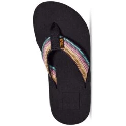 Teva Youth Mush Flip Flops - Antigous Black -Fashion Shoes Store TV1093656Y ABML 4